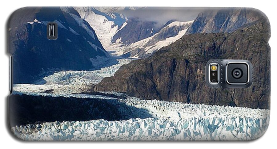 Landscape Galaxy S5 Case featuring the photograph A Sunny Day in Glacier Bay Alaska by Annika Farmer