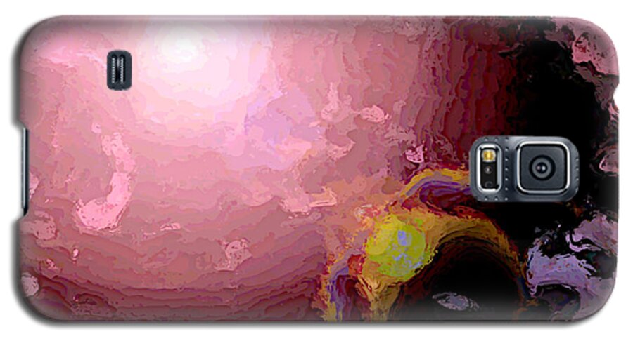 Pinks Galaxy S5 Case featuring the digital art absJuly202013 by Matthew Lindley