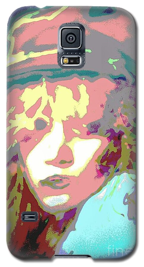 Rebel Galaxy S5 Case featuring the mixed media Age Of Aquarius by Jacqueline McReynolds