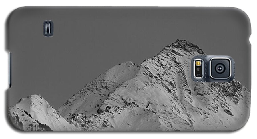 Ahornspitze Galaxy S5 Case featuring the photograph Ahornspitze after midnight by Bernd Laeschke