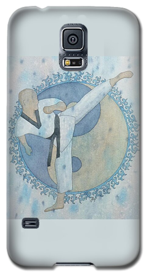 Sidekick Galaxy S5 Case featuring the painting Aim High by Gigi Dequanne