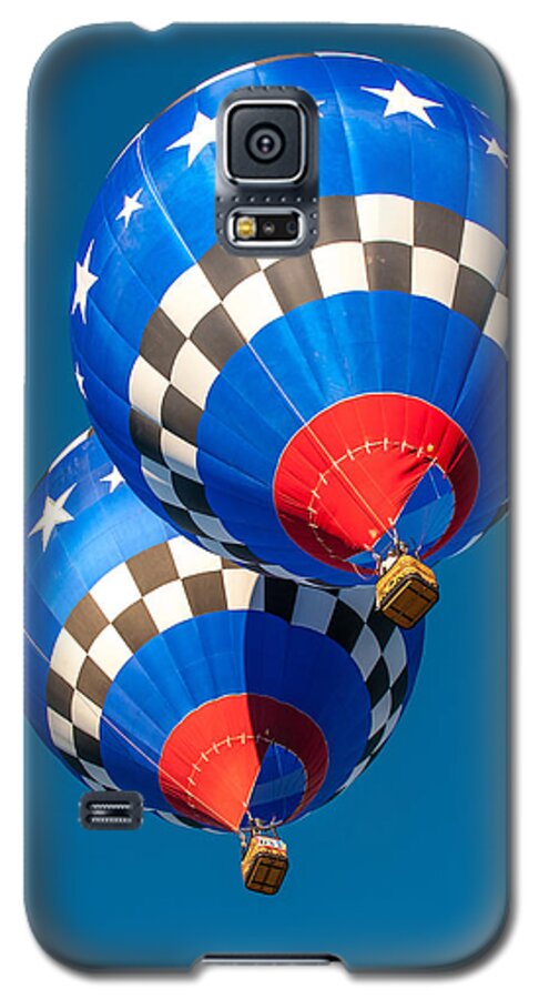 Balloons Galaxy S5 Case featuring the photograph Albuquerque Balloon Fiesta 2 by Lou Novick
