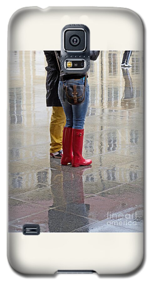 Rain Galaxy S5 Case featuring the photograph All Day Rain by Ann Horn