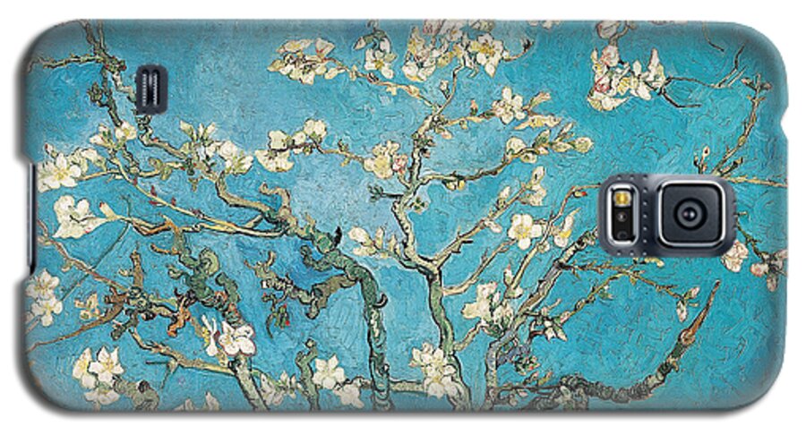 #faatoppicks Galaxy S5 Case featuring the painting Almond branches in bloom by Vincent van Gogh