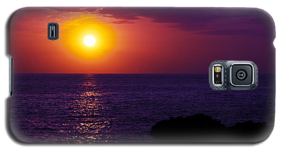 Sunset Photography Galaxy S5 Case featuring the photograph Aloha I by Patricia Griffin Brett