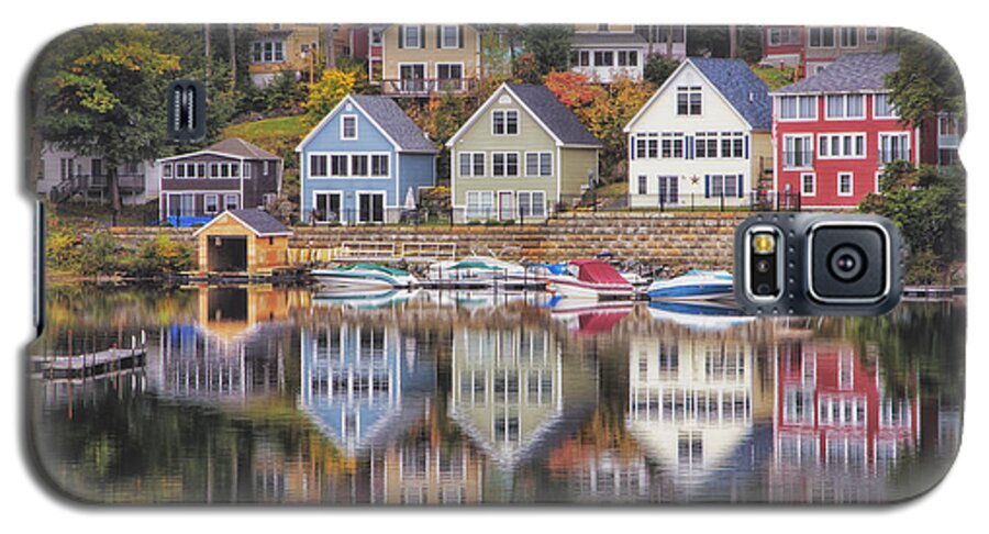 Alton Bay New Hampshire Galaxy S5 Case featuring the photograph Alton Bay Houses by Tom Singleton