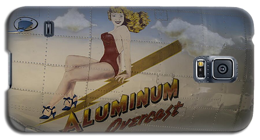 B-17 Galaxy S5 Case featuring the photograph Aluminum Overcast by Wayne Meyer