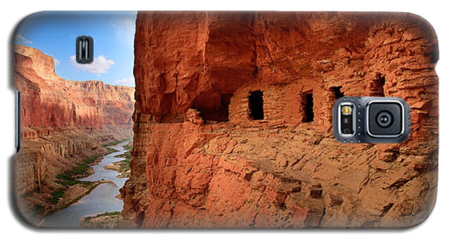 Grand Canyon Galaxy S5 Case featuring the photograph Anasazi Granaries by Inge Johnsson