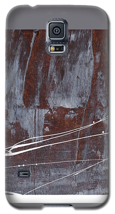 Abstract Galaxy S5 Case featuring the painting Angst I by Paul Davenport