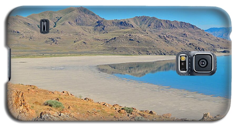 Photo Galaxy S5 Case featuring the photograph Antelope Island by Dan Miller