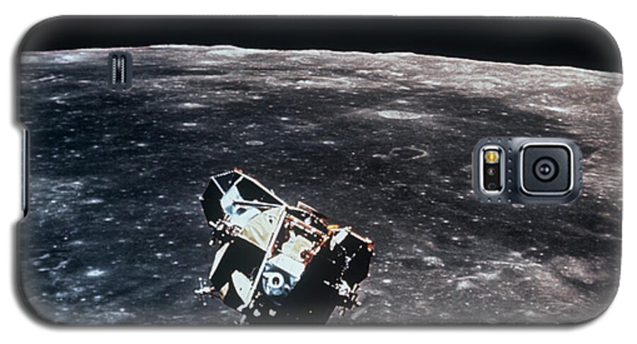 Apollo 11 Galaxy S5 Case featuring the photograph Apollo 11 Photo Of Lunar Module Ascent Stage by Nasa/science Photo Library