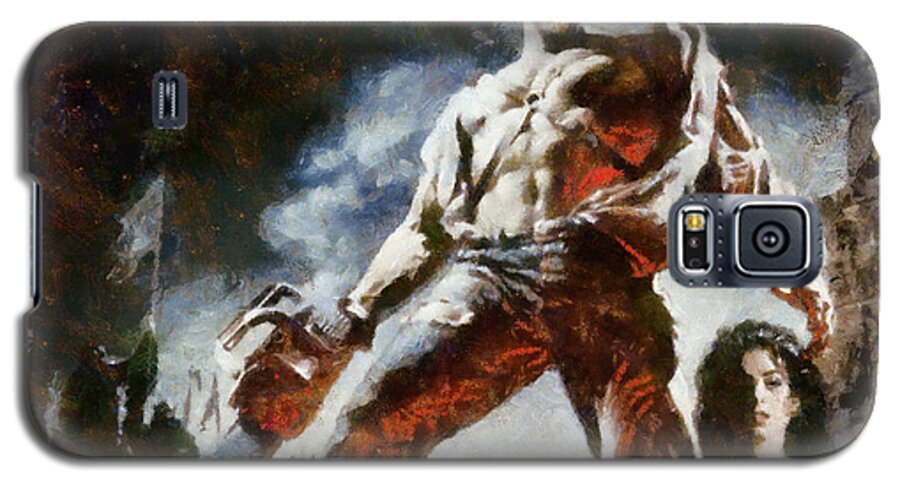 Www.themidnightstreets.net Galaxy S5 Case featuring the painting Army of Darkness by Joe Misrasi