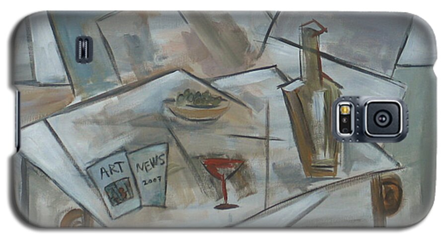 Still Life Galaxy S5 Case featuring the painting ARTnews by Trish Toro