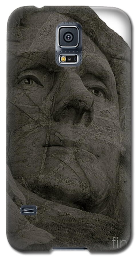 Mount Rushmore Galaxy S5 Case featuring the photograph Author of Our Freedom by KD Johnson