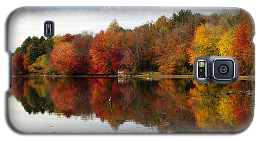 Autumn Galaxy S5 Case featuring the photograph Autumn Explosion by Luke Moore