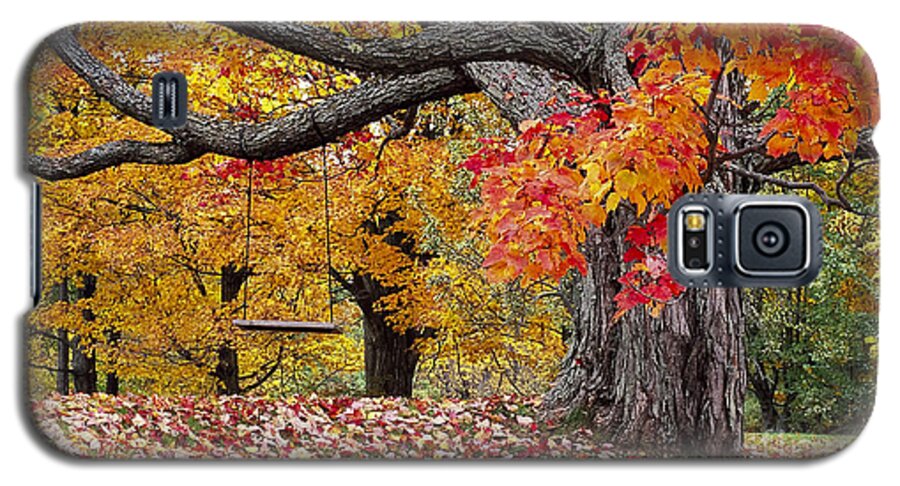 Fall Galaxy S5 Case featuring the photograph Autumn Memories by Alan L Graham