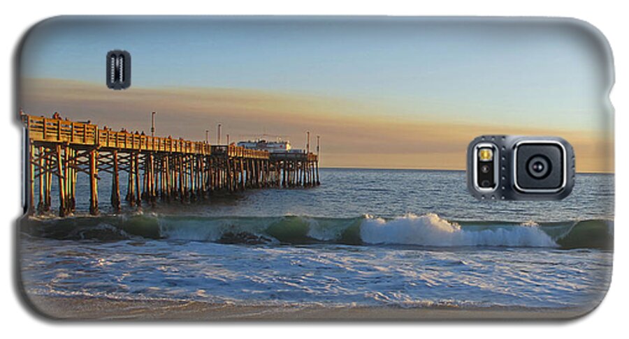 Ocean Galaxy S5 Case featuring the photograph Balboa Pier by Kelly Holm