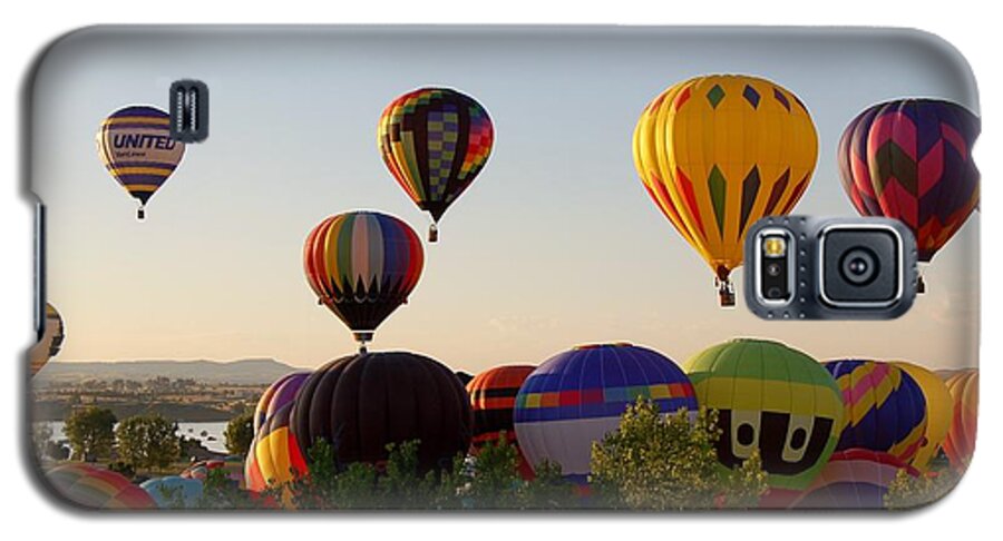 Hot Air Balloon Galaxy S5 Case featuring the photograph Balloon Festival by Christopher James
