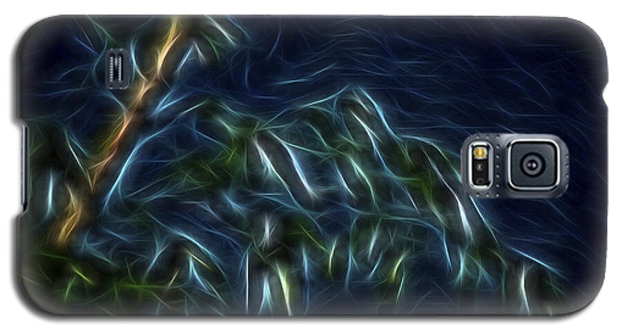 Bamboo Galaxy S5 Case featuring the digital art Bamboo Wind 2 by William Horden