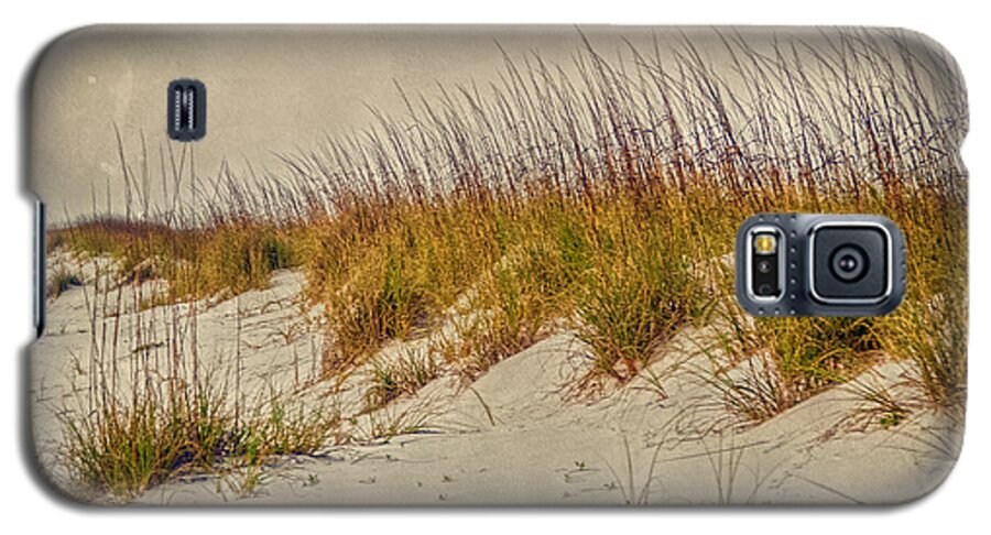 Grass Galaxy S5 Case featuring the photograph Beach Grass and Sugar Sand by Judy Hall-Folde