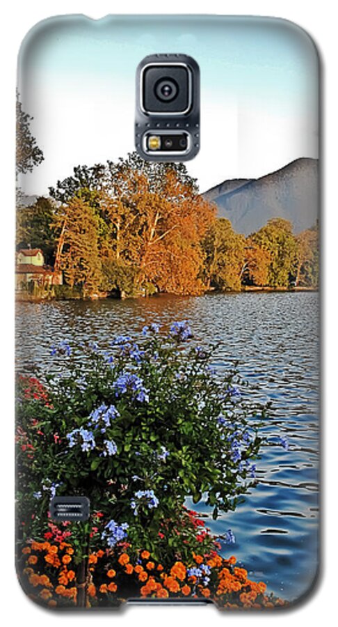 Travel Galaxy S5 Case featuring the photograph Beauty of Lake Lugano by Elvis Vaughn