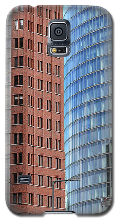 Berlin Galaxy S5 Case featuring the photograph Berlin buildings detail by Matthias Hauser