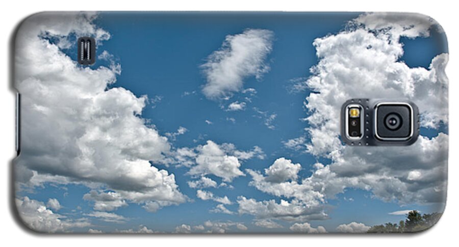 Sky Galaxy S5 Case featuring the photograph Big Sky by Cheryl Baxter