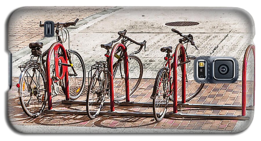Bicycles Galaxy S5 Case featuring the photograph Bikes by Jessica Levant