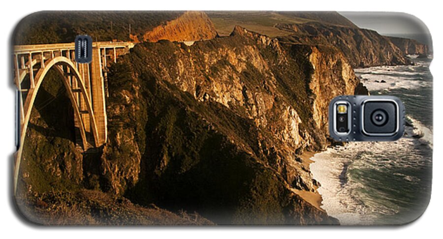 Photography Galaxy S5 Case featuring the photograph Bixby Bridge by Lee Kirchhevel