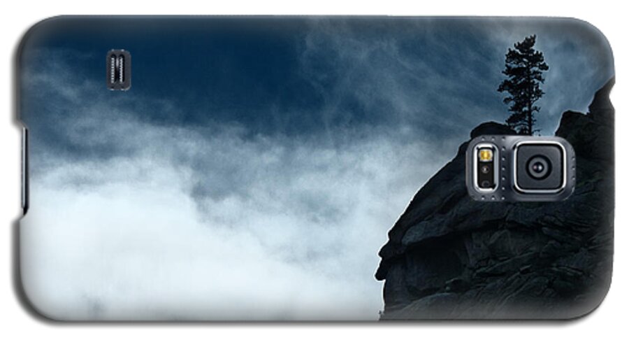 Colorado Galaxy S5 Case featuring the photograph Black Cliff by Dana DiPasquale