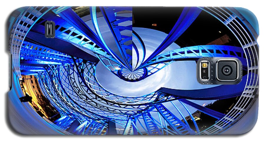 Evie Galaxy S5 Case featuring the photograph Blue Steel by Evie Carrier