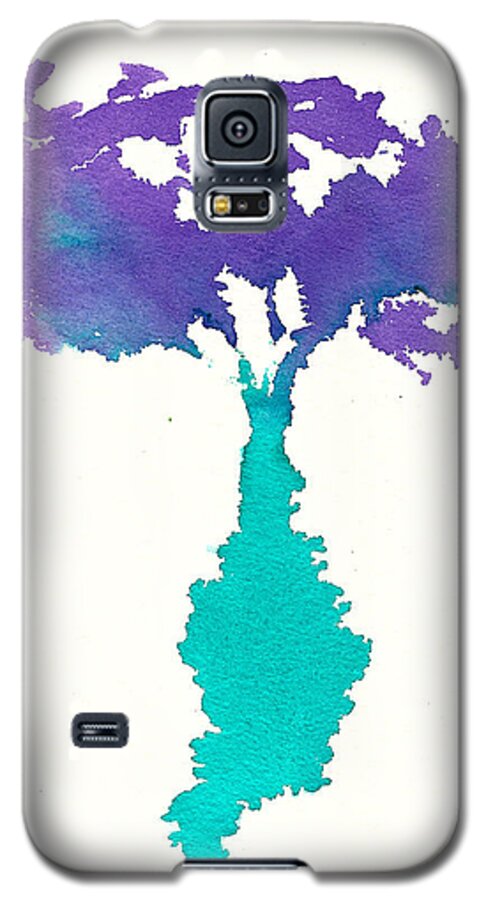 Bouquet Galaxy S5 Case featuring the painting Bouquet Abstract 2 by Frank Bright
