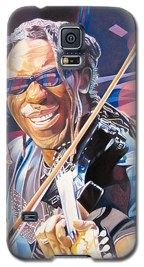 Boyd Tinsley Galaxy S5 Case featuring the drawing Boyd Tinsley and 2007 Lights by Joshua Morton