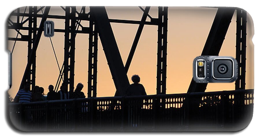 Bridge Galaxy S5 Case featuring the photograph Bridge Scenes August - 2 by Christopher Plummer