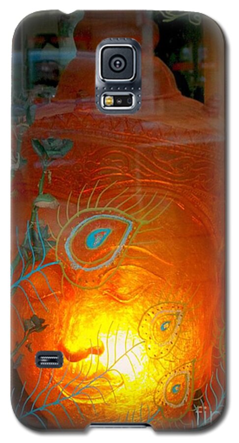  Galaxy S5 Case featuring the photograph Buddha Head by Kelly Awad