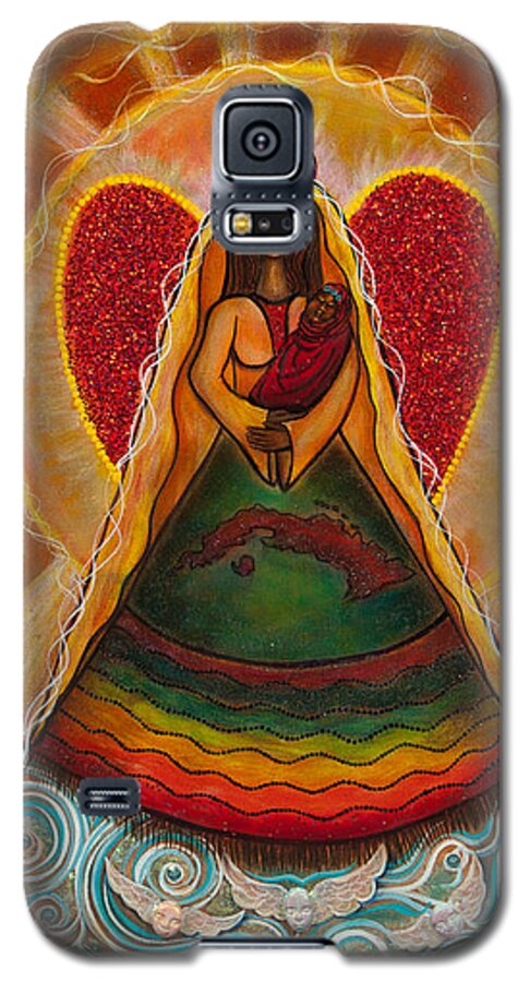 Madonna Painting Galaxy S5 Case featuring the painting Cachita Madonna by Deborha Kerr