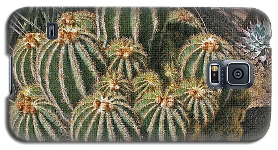 Cactus In The Garden Galaxy S5 Case featuring the photograph Cactus In The Garden by Tom Janca