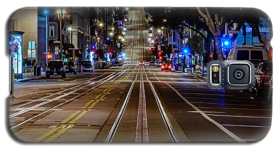 California Street Galaxy S5 Case featuring the photograph California Street by Mike Ronnebeck