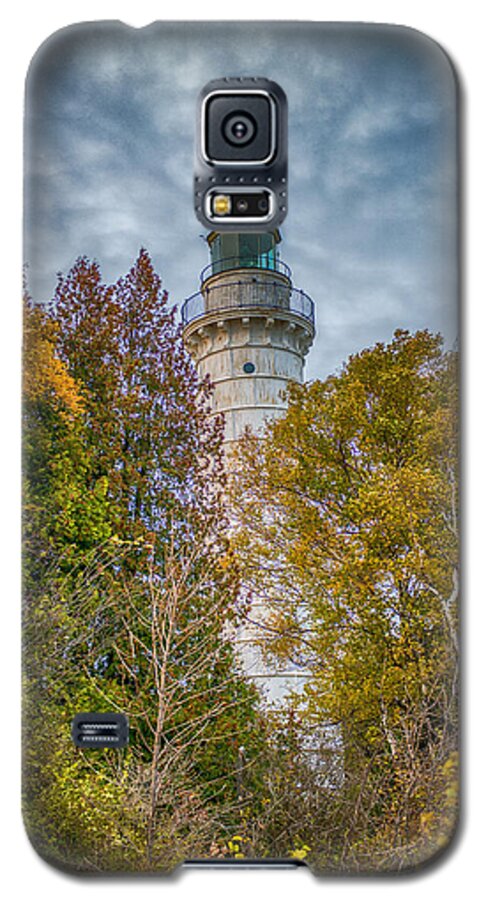 Cana Island Lighthouse Galaxy S5 Case featuring the photograph Cana Island Lighthouse II By Paul Freidlund by Paul Freidlund