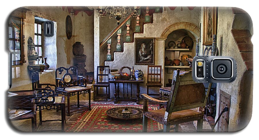 Carmel California Mission Galaxy S5 Case featuring the photograph Carmel Mission 6 by Ron White