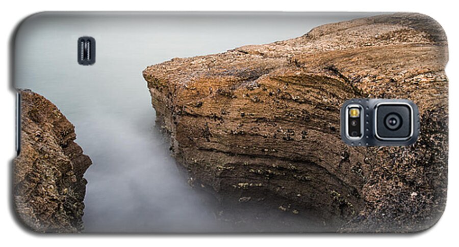 Sheep Island Galaxy S5 Case featuring the photograph Carved by the Sea - Ballintoy by Nigel R Bell