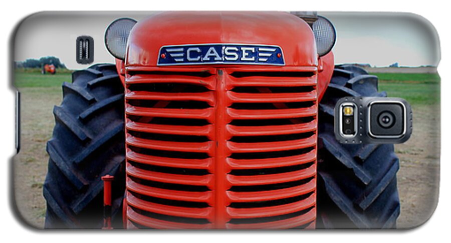 Case Galaxy S5 Case featuring the photograph Case Tractor Grille by Trent Mallett