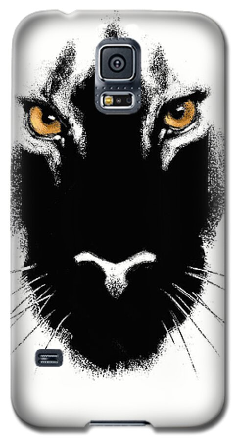 Cats Galaxy S5 Case featuring the digital art Cat's Eyes by Aaron Blaise