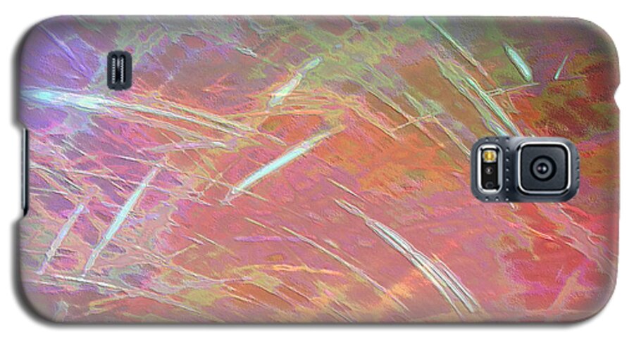 Celeritas Galaxy S5 Case featuring the mixed media Celeritas 65 by Leigh Eldred