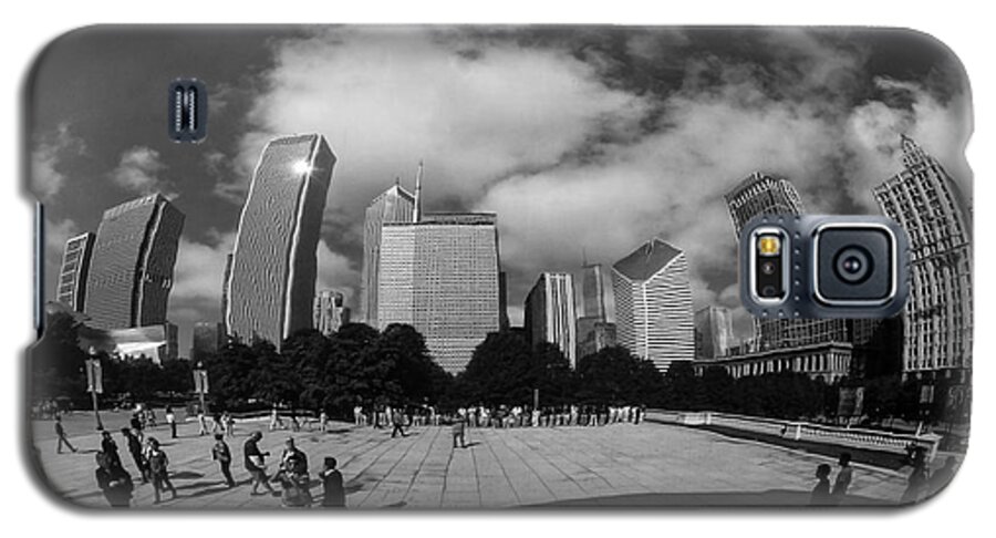 Cities Galaxy S5 Case featuring the photograph Chicago Architecture by Eric Wiles