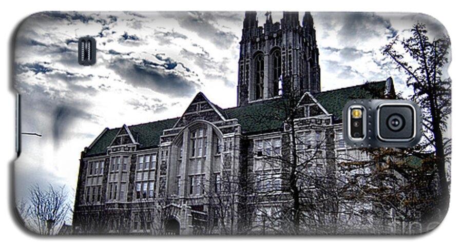 Church Galaxy S5 Case featuring the photograph Church at Boston College by Douglas Barnard