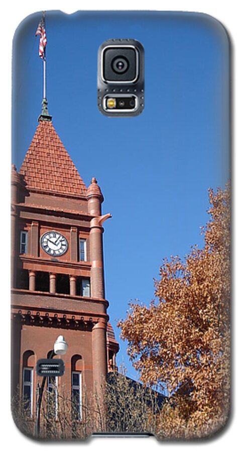 Landscape Photography Galaxy S5 Case featuring the photograph Clock Tower by J L Zarek