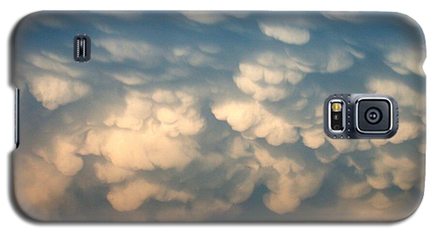 Cloud Galaxy S5 Case featuring the photograph Cloud Texture by Shane Bechler
