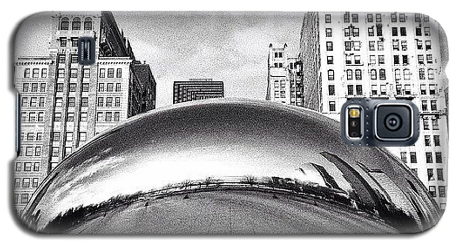 America Galaxy S5 Case featuring the photograph Chicago Bean Cloud Gate Photo by Paul Velgos
