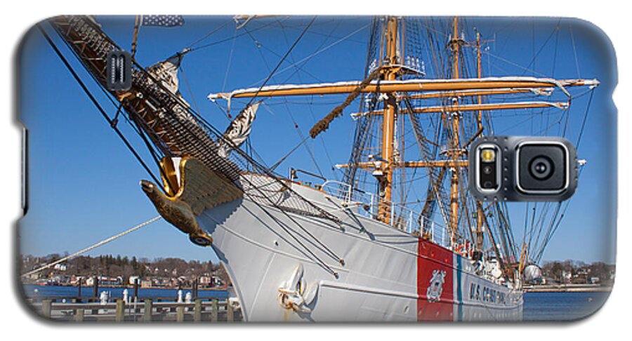Coast Guard Cutter Galaxy S5 Case featuring the photograph Coast Guard Cutter Eagle by Kirkodd Photography Of New England